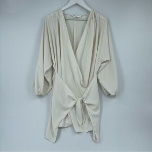 Amanda Uprichard Calabra Dress In Ivory Woman’s Size S